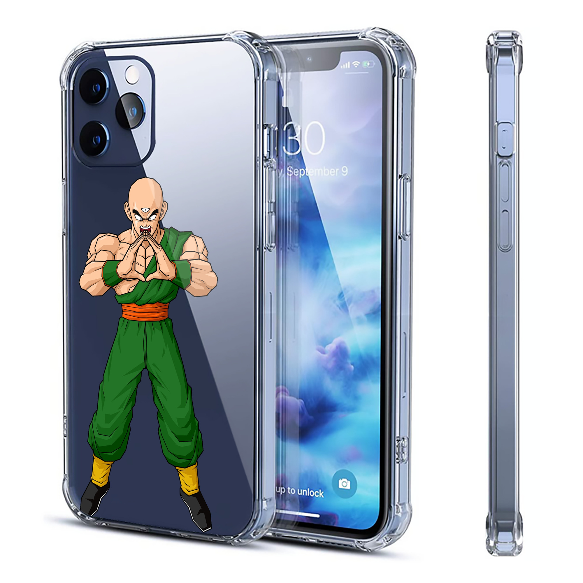 （画像用） ドラゴンボール DRAGON BALL 【iPhone 12シリーズ対応】透明スマホケース（クリアソフトケース）